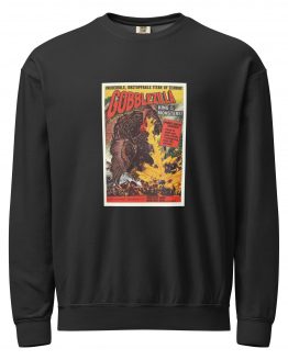 GOBBLEZILLA fleece crewneck sweatshirt