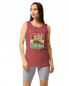 Vino Italiano Unisex tank top